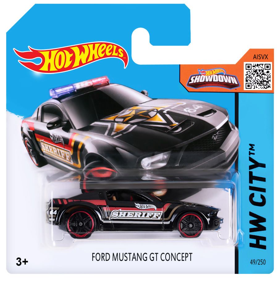 Метална количка Ford Mustang GT Mattel store bg