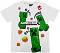 Детска тениска Minecraft Creeper TNT SSs - 100% памук, на тема Minecraft - продукт