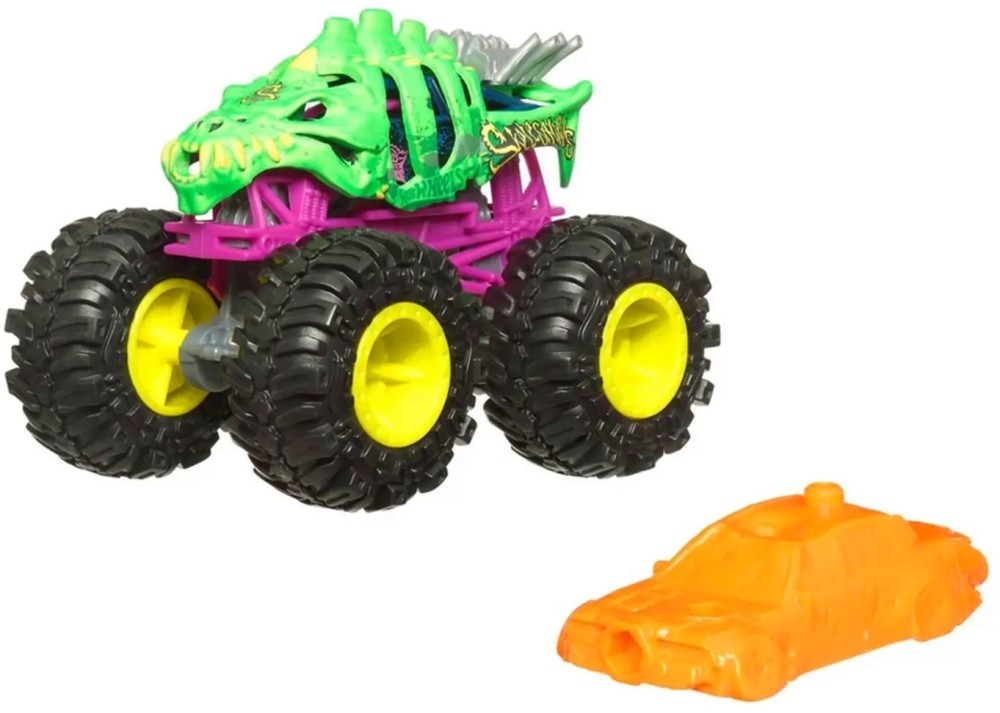  Power Smashers Skelesaurus - Mattel -   Monster Trucks - 