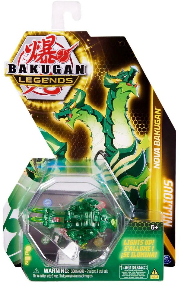    Nillious - Spin Master -  ,   Bakugan - 