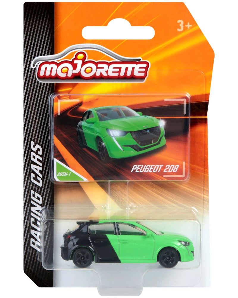   Majorette Peugeot 208 -   Racing Cars - 