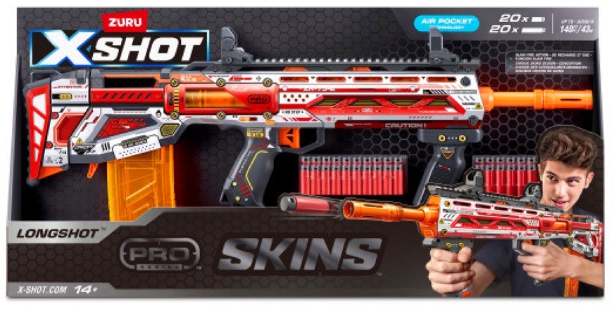   Pro Skins - Zuru -  40     X-Shot - 