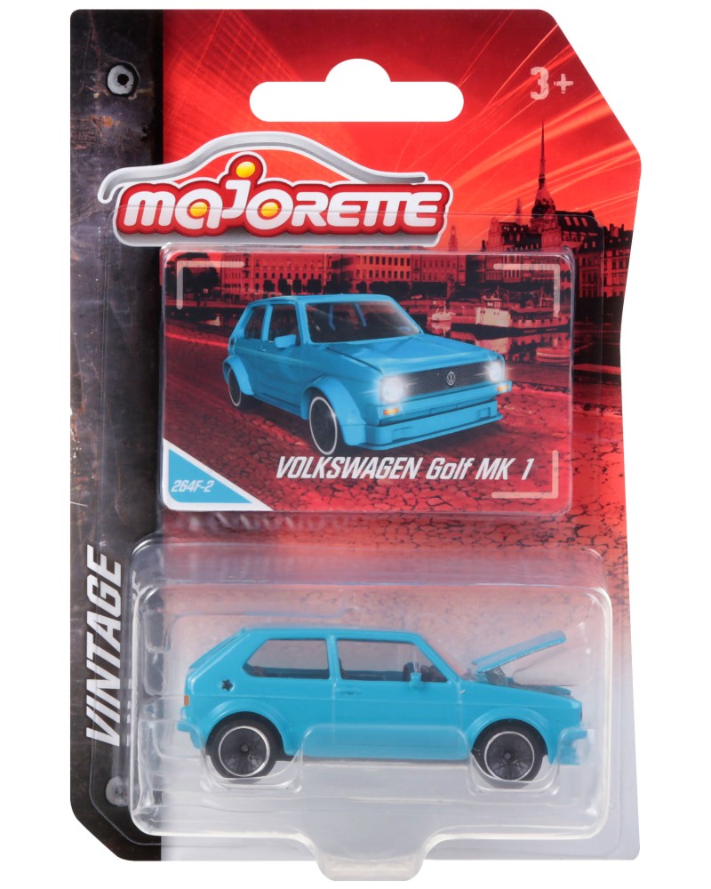   Volkswagen Golf MK 1 - Majorette -   Vintage - 