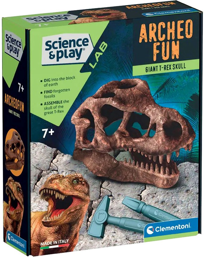     T-Rex Archeo Fun - Clementoni -   Clementoni: Science - 