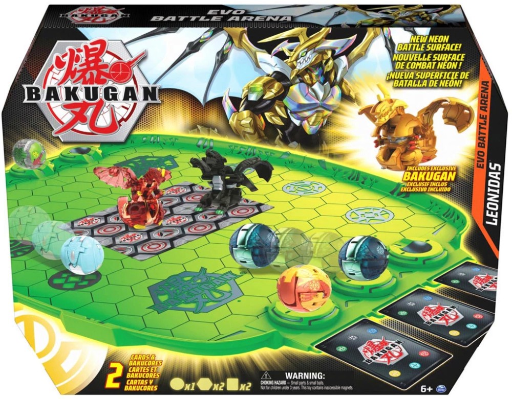    Evo Battle Arena S4 - Spin Master -   Bakugan - 