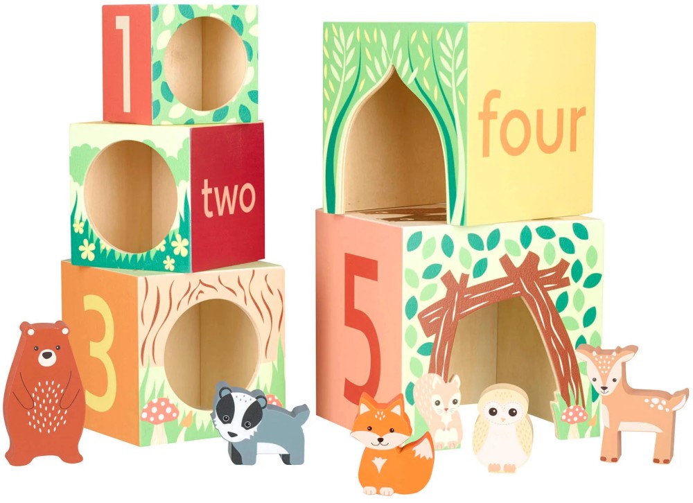     - Orange Tree Toys -  5      Woodland Collection - 