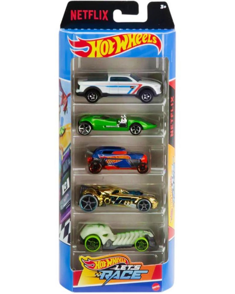   Netflix - Mattel - 5 ,   Hot Wheels - 