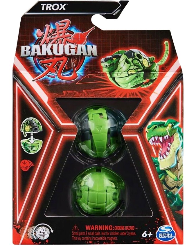      Trox - Spin Master -      Bakugan - 