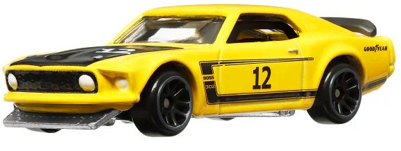   1969 Ford Mustang Boss 302 - Mattel -   Hot Wheels - 