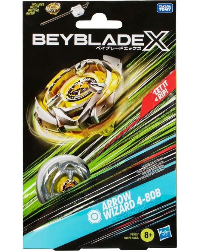     Arrow Wizard 4-80B- Hasbro -   BeybladeX - 