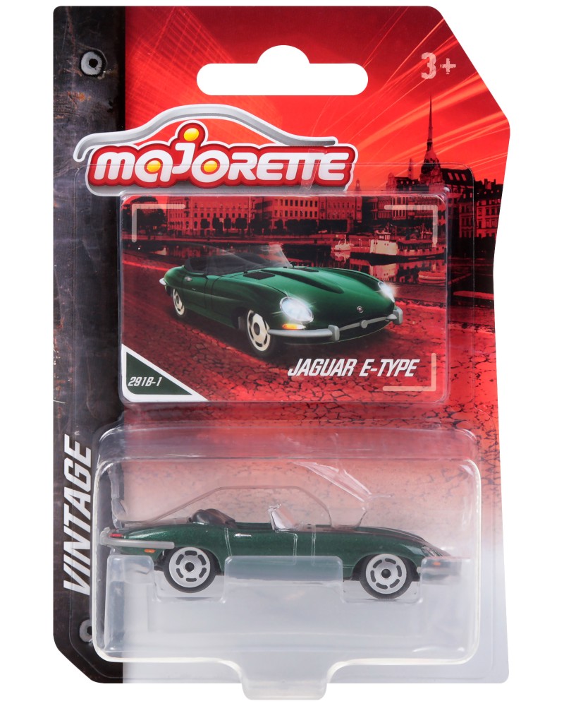   Jaguar E-Type - Majorette -   Vintage - 