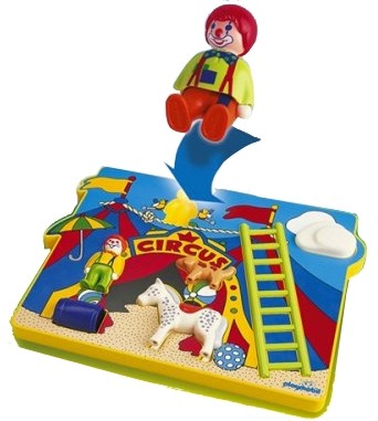 Playmobil 123 # 6747 Circus Puzzle New