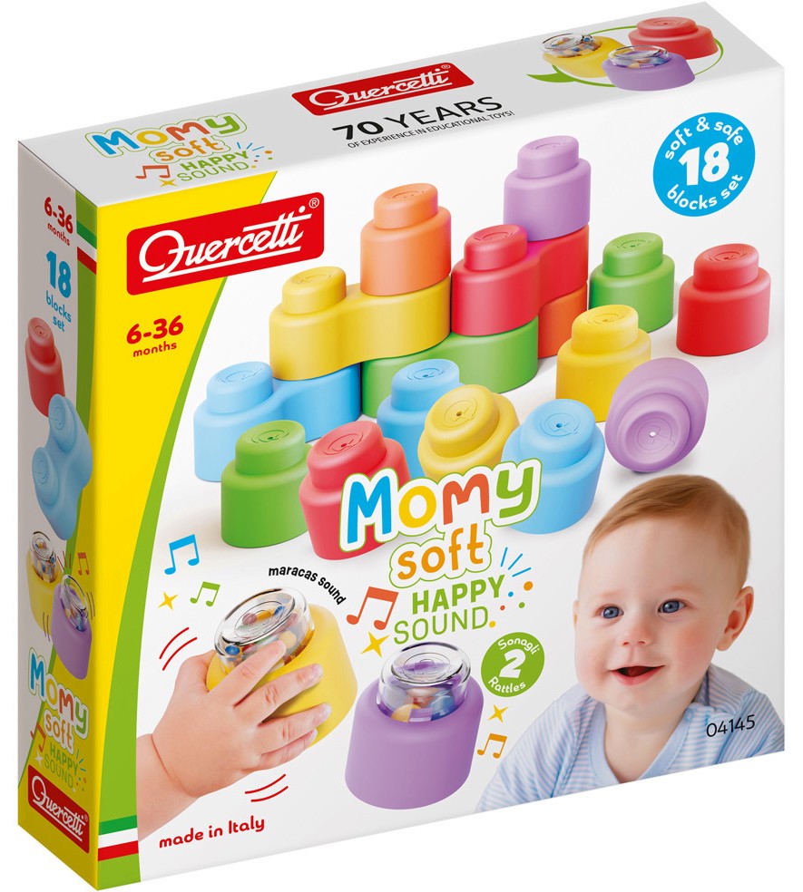   Momy Soft Happy Sound - Quercetti -  18  - 