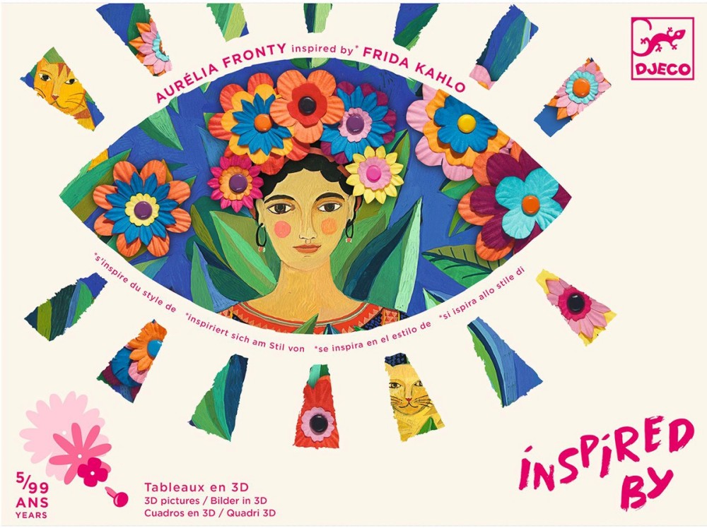     Frida Kahlo - Djeco -     Inspired By -  