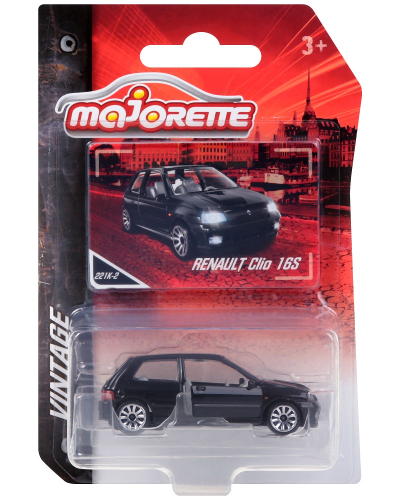   Renault Clio 16S - Majorette -   Vintage - 