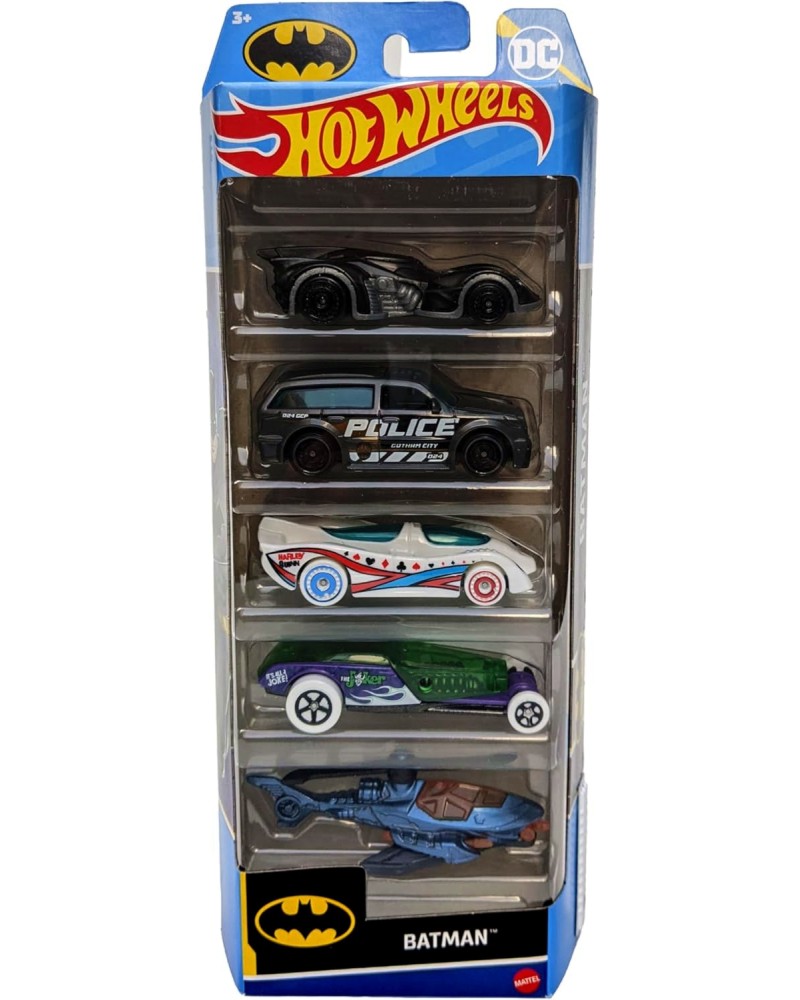   Batman - Mattel - 5 ,   Hot Wheels - 