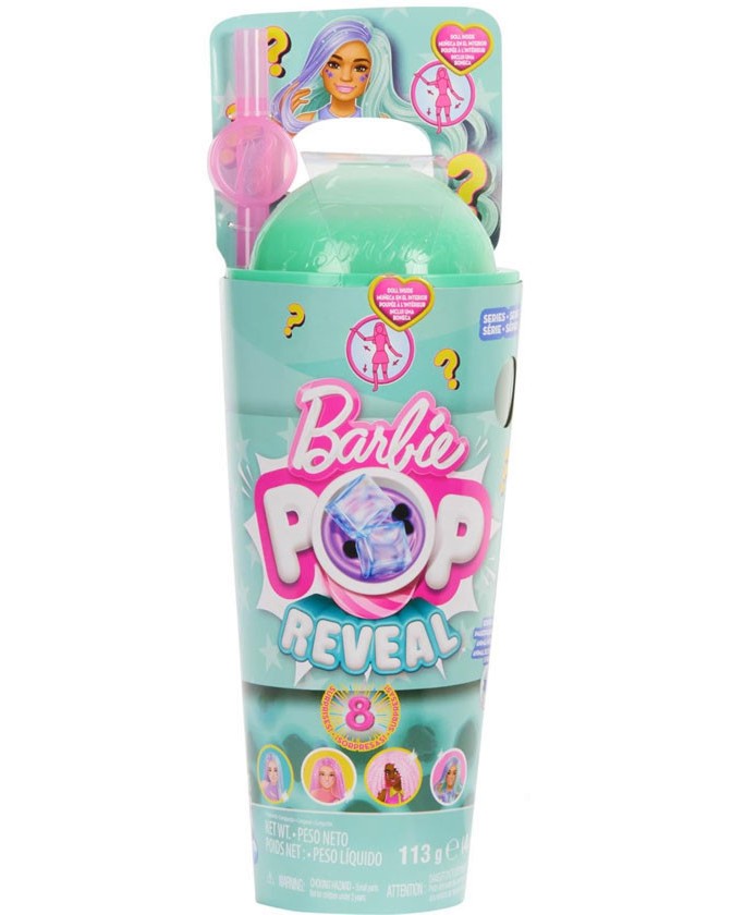   Pop Reveal Green Tea - Mattel -   Barbie - 