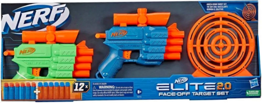 Nerf - Elite 2.0 Face Off Target -   2    - 
