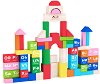 Дървен конструктор Smart Baby - Английската азбука - 