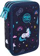 Несесер с ученически пособия Jumper 3 - Cool Pack - С 3 отделения от серията MRS Unicorn - несесер