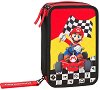 Несесер с ученически пособия - Mariokart - С 3 отделения на тема Super Mario - несесер