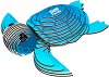 Картонен 3D модел за сглобяване Костенурка - Eugy - 