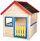 Дървена къщичка за игра Woodyland - Ерик - С размери 140 / 153 / 123 cm - играчка