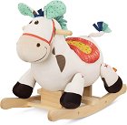 Дървена люлка Понито Spotty - Battat - С размери 51 / 46 / 31 cm, от серията B Toys - играчка
