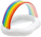 Надуваем детски басейн Дъга - Intex - С размери 142 / 119 / 84 cm - играчка