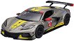 Метална количка Chevrolet Corvette C8 R - Bburago - С мащаб 1:24, от серията Race - количка