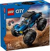 LEGO City - Син офроуд джип чудовище - Детски конструктор - играчка