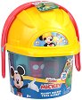 Инструменти в кофа и каска Just Play - На тема Мики Маус и приятели - играчка