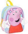 Раница за детска градина - Cerda - С 3D панел на тема Peppa Pig - раница