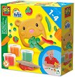 Нахрани мечето - SES Creative - Творчески комплект с пластилин от серията My First - играчка