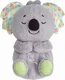 Плюшена коала - Fisher Price - Със звук и светлина, за бебета над 0+ месеца - играчка