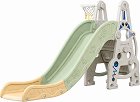 Детска пързалка с баскетболен кош Spaceman - Moni - С размери 170 / 38 / 100 cm - продукт