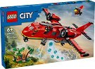 LEGO City - Спасителен пожарникарски самолет - Детски конструктор - играчка