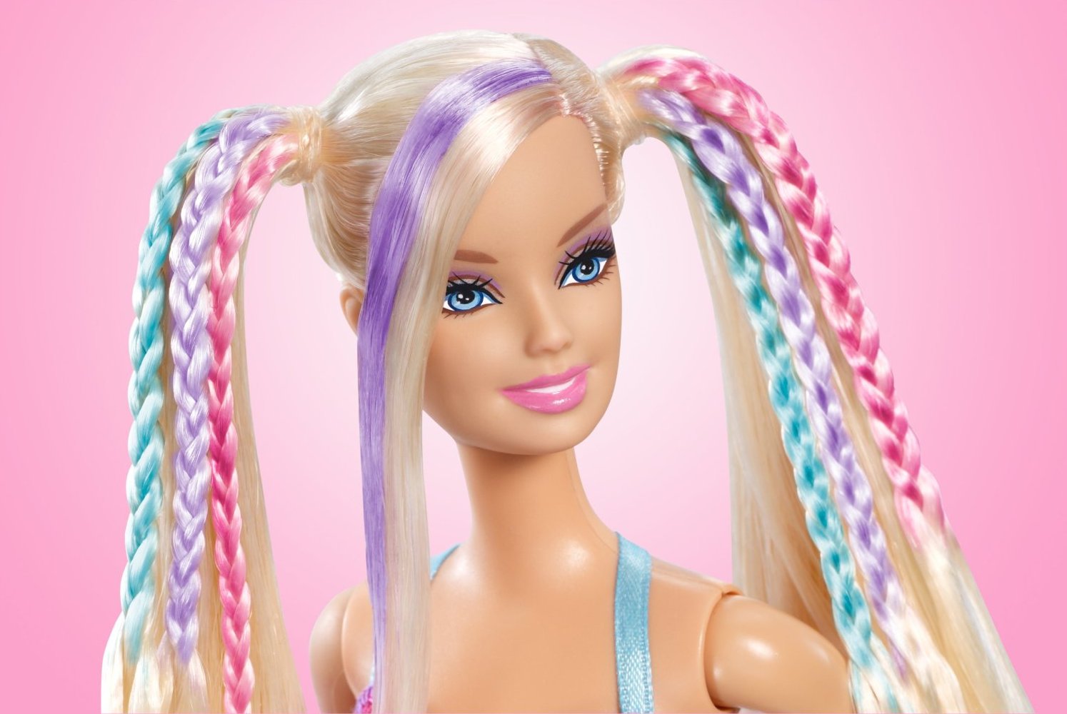 Как сделать для куклы красивую прическу если у нее длинные волосы