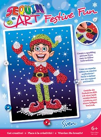    Sequin Art -   -     Festive Fun -  