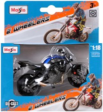   Yamaha Motor Blue - Maisto Tech -   1:18,   2 Wheelers - 