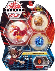 Bakugan Battle Planet - Pyrus Nillious -   3     - 