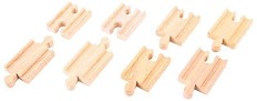    Bigjigs Toys -   8 ,   Rail - 