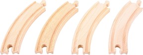     Bigjigs Toys -   4    Rail - 