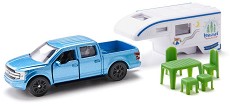   Siku Ford F150 Pick-Up Camper -   - 