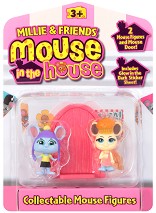 Мини фигурки Приятелите на Мили - От серията Mouse in the house - играчка