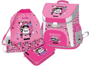   Lizzy Card Lollipop -          "Raccoon Sweetie" - 