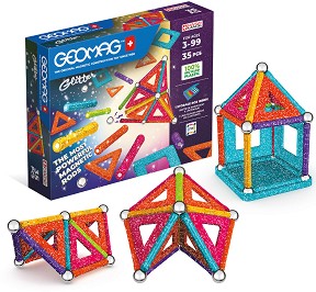   Geomag - Glitter - 35 ,   Classic - 