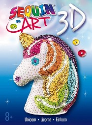    3D   - Sequin Art -   -  