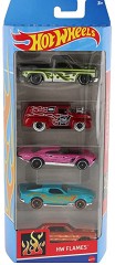   HW Flames - Mattel - 5 ,   Hot Wheels - 