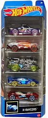   X-Raycers - Mattel - 5 ,   Hot Wheels - 